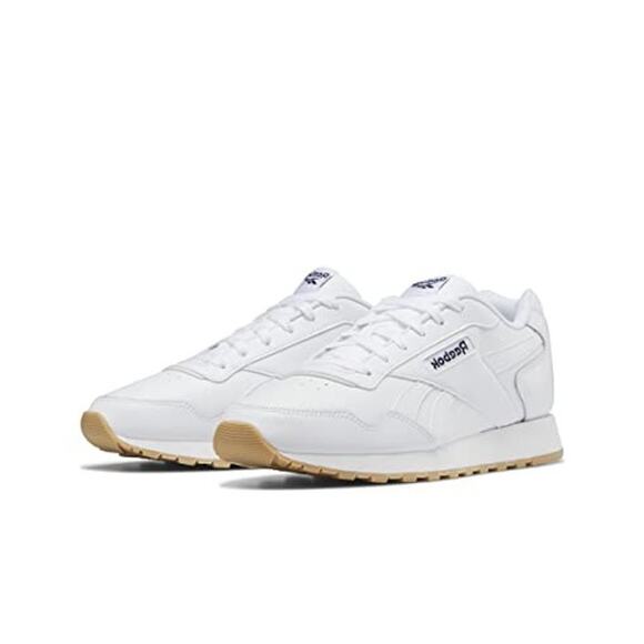 NWT Reebok Unisex Glide Sneaker, White-Size 3.5 Men - Picture 1 of 4